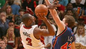 Platz 12: Dwyane Wade (Miami Heat): 55 Punkte gegen die New York Knicks am 12. April 2009
