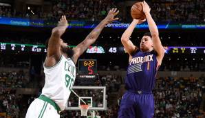Platz 1: Devin Booker (Phoenix Suns): 70 Punkte gegen die Boston Celtics am 24. März 2017