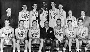 Platz 4: Boston Celtics 1957/58 - 14 Siege in Folge.