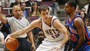 Nenad Krstic (New Jersey Nets) – 23 Punkte (11/11 FG) am 24. Februar 2006 bei den New York Knicks.