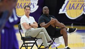 Lakers-Präsident Magic Johnson hat sich in der vergangenen Woche offenbar mit Coach Luke Walton zu einem Krisengespräch getroffen.