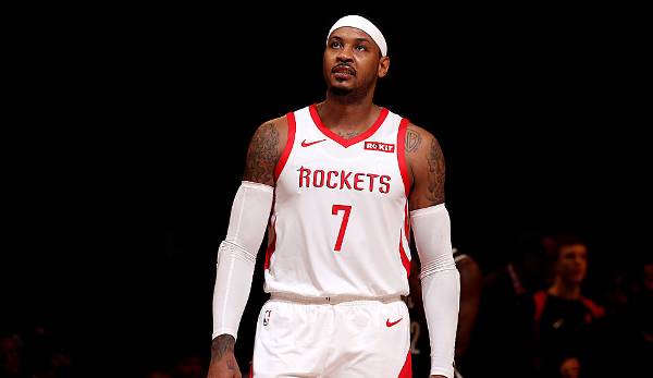 Carmelo Anthony und die Houston Rockets gehen künftig getrennte Wege.