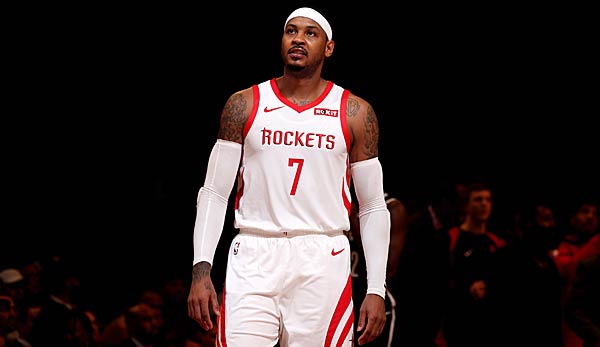 Ist Carmelo Anthony unzufrieden mit seiner Rolle bei den Rockets?