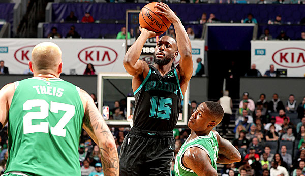 Kemba Walker erzielte gegen die Boston Celtics 43 Punkte.