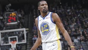 Kevin Durant wird im Sommer Free Agent.