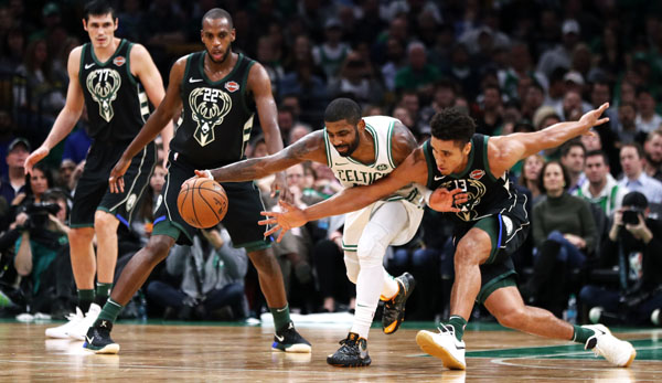 Kyrie Irving und die Boston Celtics rollen das Feld im Osten langsam von hinten auf.