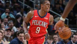 Platz 8: Rajon Rondo (New Orleans Pelicans): 25 Assists am 27. Dezember 2017 gegen die Brooklyn Nets.