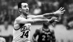 Platz 2: Bob Cousy (Boston Celtics): 28 Assists am 27. Februar 1959 gegen die Minneapolis Lakers.