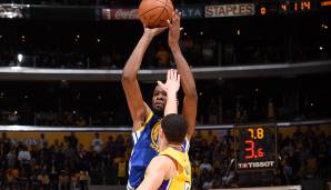 Platz 4: Kevin Durant (Oklahoma City Thunder/Golden State Warriors): 6 Gamewinner