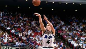 Platz 10: Scott Skiles (1986-1996): 88,9 Prozent (1741 Freiwurfversuche) - Bucks, Pacers, Magic, Bullets, 76ers