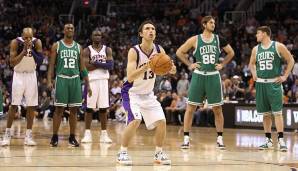 Platz 2: Steve Nash (1996-2014): 90,4 Prozent (3384 Freiwurfversuche) - Suns, Mavericks, Lakers