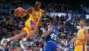 Platz 5: Kobe Bryant (Los Angeles Lakers), Alter: 19 Jahre, 113 Tage: 30 Punkte am 14. Dezember 1997 gegen die Dallas Mavericks.