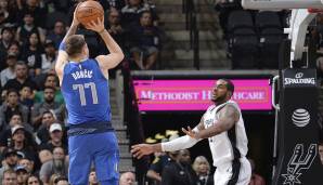 Platz 9: Luka Doncic (Dallas Mavericks), Alter: 19 Jahre, 243 Tage: 31 Punkte am 29. Oktober 2018 gegen die San Antonio Spurs.