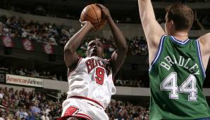 Platz 10: Luol Deng (Chicago Bulls), Alter: 19 Jahre, 298 Tage: 30 Punkte am 08. Februar 2005 gegen die Dallas Mavericks.