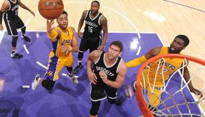 Platz 18: D’Angelo Russell (Los Angeles Lakers), Alter: 20 Jahre, 7 Tage: 39 Punkte am 01. März 2016 gegen die Brooklyn Nets.