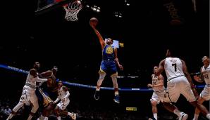 Platz 11: Stephen Curry (Golden State Warriors) - Usage Rate: 29,4 Prozent. True Shooting Percentage: 67,8 Prozent (Platz 3 in der NBA).