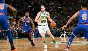 Boston Celtics: Gordon Hayward (3 Jahre/98 Millionen Dollar) - Nach seiner schlimmen Verletzung in der vergangenen Saison kam Hayward 2018/19 nur langsam in Fahrt. In Verbindung mit seinem Vertrag wird (vorerst) wohl kein Team für ihn traden wollen.