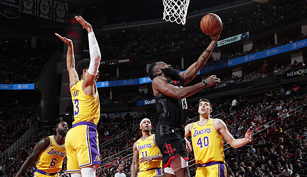 James Harden schenkt den Lakers 48 Punkte beim Overtime-Thriller ein.