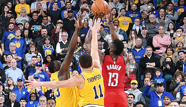 James Harden erzielte gegen die Golden State Warriors 44 Punkte.