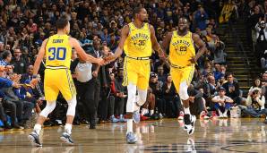 Platz 12: Kevin Durant (Golden State Warriors): 6,4 Punkte.