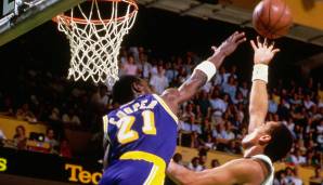 Platz 12: Michael Cooper (1978-1990): 523 Blocks in 873 Spielen für die Lakers.
