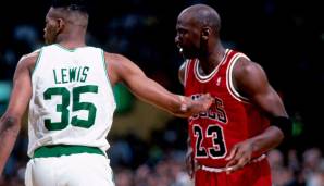 Platz 18: Reggie Lewis (1987-1993): 417 Blocks in 450 Spielen für die Celtics.