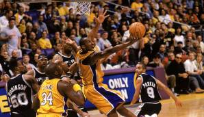 Platz 3: Kobe Bryant mit neun 40-Punkte-Spielen in Folge - 06.02.2003 bis 23.02.2003