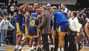 Platz 10: Golden State Warriors 48 Punkte gegen die Kings am 2. November 1991.