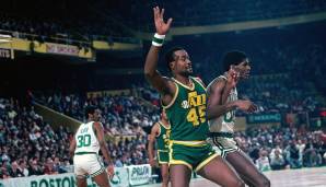 Platz 2: Utah Jazz - 50 Punkte gegen die Nuggets am 10. April 1982.