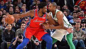 Joel Embiid und die Philadelphia 76ers haben gegen die Celtics erneut eine Pleite einstecken müssen.
