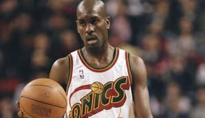 STARTING FIVE SEATTLE - Point Guard: Gary Payton - 28 Punkte (12/28 FG), 7 Rebounds, 6 Assists in 44 Minuten.