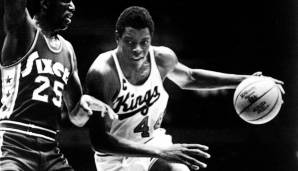 Die Zeit der Kings in Kansas City in den 70ern war weniger erfolgreich – trotz Tiny Archibald und SAM LACEY. Der Center legte zwischen 1976 und 1979 gleich vier Spiele mit 14 Assists auf. Einmal war die Nummer 44 der Kings All-Star.