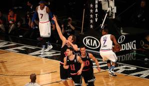 Platz 2: Dirk Nowitzki (Dallas Mavericks) - 40 Jahre, 7 Monate, 29 Tage - All-Star Game 2019 in Charlotte