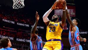 Platz 9: Los Angeles Lakers - verbleibende Spiele: 25, SOS: .520