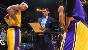 Head Coach Luke Walton könnte Gerüchten zufolge am Ende der Saison von den Lakers entlassen werden.