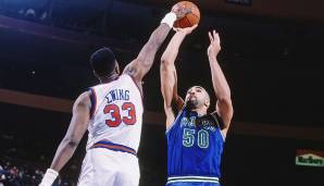 Platz 11: PATRICK EWING (1985-2002) - 2,4 Blocks pro Spiel in 1.183 Partien für die Knicks, Magic und SuperSonics.