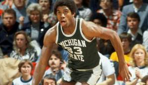 Magic Johnson (Michigan State): 13 Punkte, 17 Rebounds und 10 Assists in der zweiten Runde im Jahr 1979 gegen Lamar.