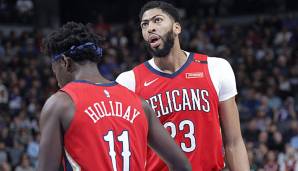 Anthony Davis und Jrue Holiday sind die Stars der New Orleans Pelicans.