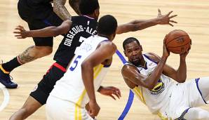Kevin Durant versenkte die Clippers in Spiel 3 mit 38 Punkten.