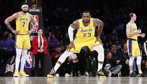LeBron James hat mit den Los Angeles Lakers die Playoffs verpasst.