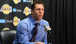 Luke Walton trainierte die vergangenen drei Jahre die Los Angeles Lakers.