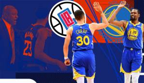 Stephen Curry und die Golden State Warriors müssen in der ersten Runde gegen die L.A. Clippers ran.