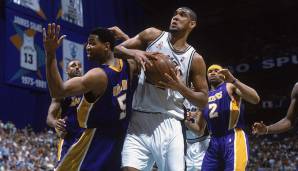 PLATZ 10: 31,8 PER - Tim Duncan (San Antonio Spurs) in 9 Spielen in den Playoffs 2002.