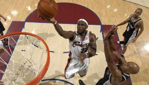 Platz 14: LeBron James (Cleveland Cavaliers) - 27,3 Punkte pro Spiel im Alter von 22 Jahren in der Saison 2006/07.