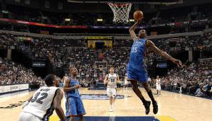 Platz 6: Kevin Durant (Oklahoma City Thunder) - 30,1 Punkte pro Spiel im Alter von 21 Jahren in der Saison 2009/10.