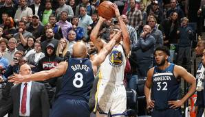 Platz 2: Stephen Curry (Golden State Warriors): 53,9 Prozent.