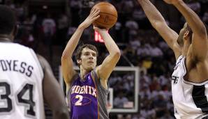 5/5 Dreier - Goran Dragic (Phoenix Suns) in Spiel 3 der Western Conference Semifinals 2010 gegen die San Antonio Spurs - Ergebnis: 110:96.