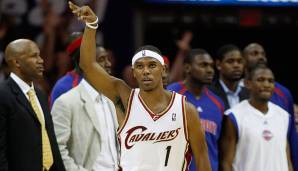 5/5 Dreier - Daniel Gibson (Cleveland Cavaliers) in Spiel 7 der Eastern Conference Finals 2007 gegen die Detroit Pistons - Ergebnis: 98:82.