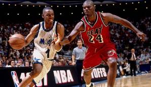Platz 10: 64 Punkte - Miami Heat vs. Orlando Magic - 99:64 in Spiel 1 der ersten Runde 1997.