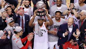 Kawhi Leonard hat die Raptors mit überragenden Auftritten in die NBA Finals geführt.